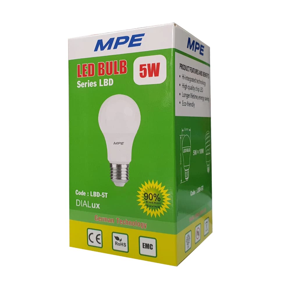 Bóng búp MPE 5w
